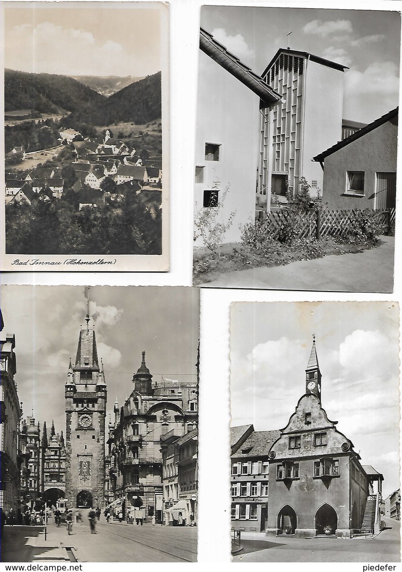 ALLEMAGNE - Lot De 20 Cartes Postales Diverses Du Bade Wurtemberg. Toutes Scannées - 5 - 99 Postales