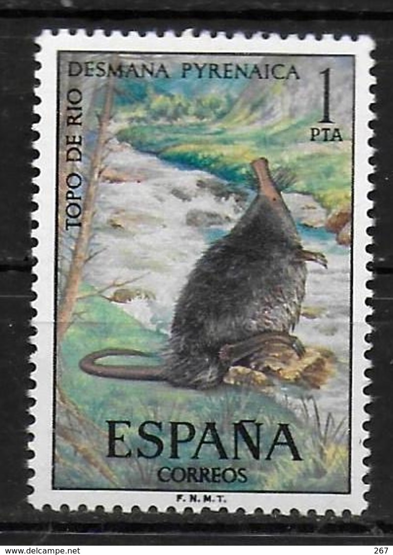 ESPAGNE   N° 1756  * *  Taupe D Eau - Other & Unclassified