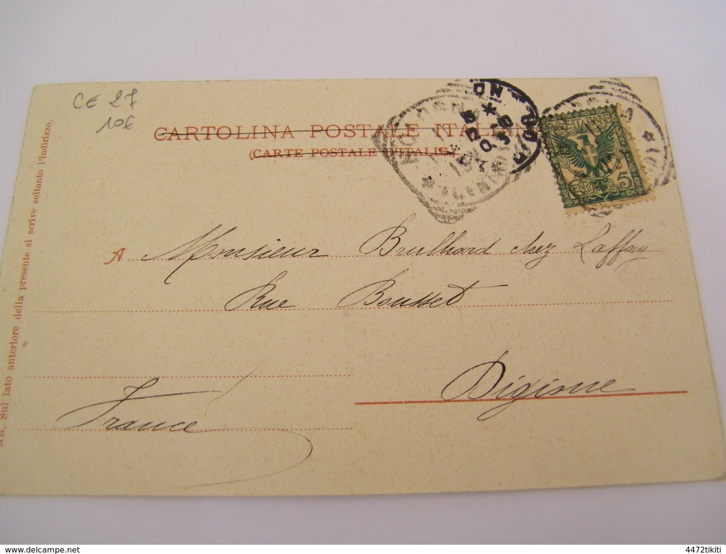 C.P.A.- Italie - Bologna Bologne - Battiferre - Cascale - 1903 - SUP (CE 27) - Bologna