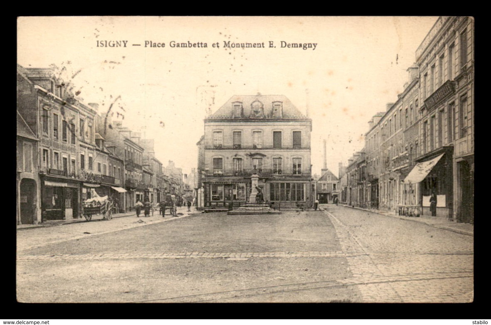 CACHET DAGUIN - ISIGNY-SUR-MER SON BEURRE SA MOULE SES OMBRAGES LE VIEUX CASTEL (CALVADOS) - Oblitérations Mécaniques (Autres)