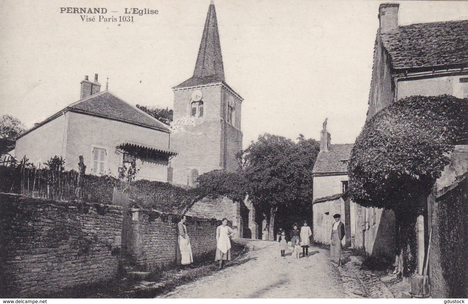 Côte-d'Or - Pernand - L'église - Andere & Zonder Classificatie