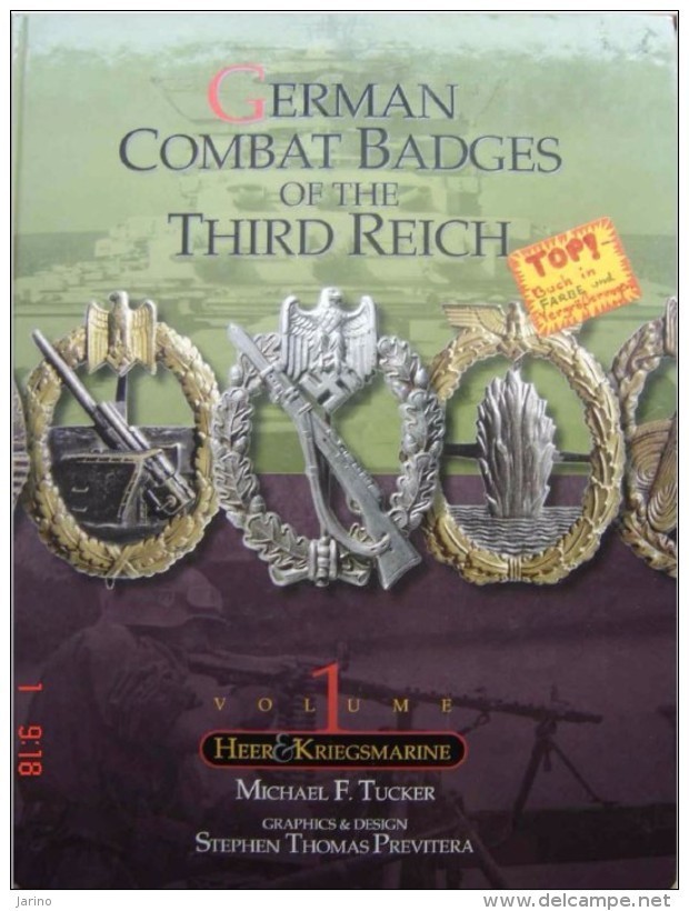 German Combat Badges Of The Third Reich 1, Heer & Kriegsmarine, 452 Seiten Auf DVD, - Armée De Terre