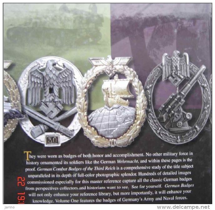 German Combat Badges Of The Third Reich 1, Heer & Kriegsmarine, 452 Seiten Auf DVD, - Heer