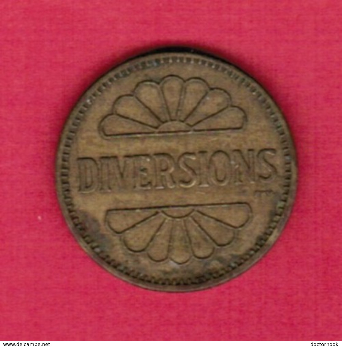 U.S.A.  DIVERSIONS GAME Token (T-25) - Other & Unclassified