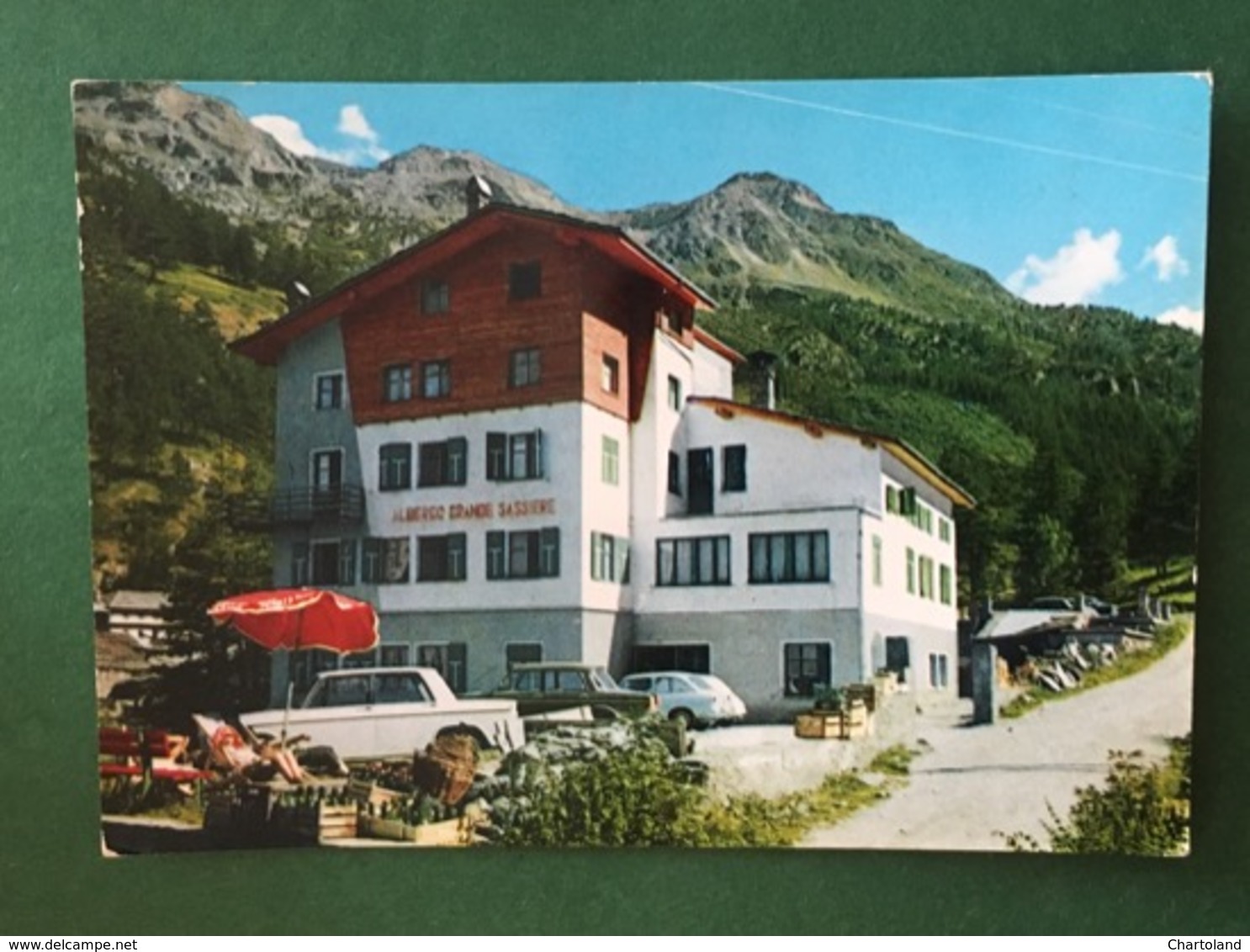 Cartolina Valgrisanche - Aosta - Albergo Grande Sassiere - 1966 - Altri & Non Classificati