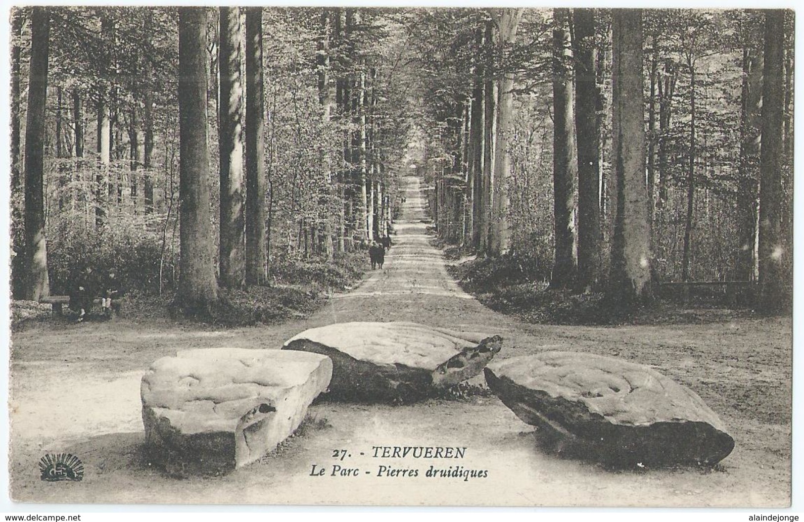 Tervuren - Tervueren -  Le Parc - Pierres Druidiques - Henri Georges, Editeur - No 27 - Tervuren