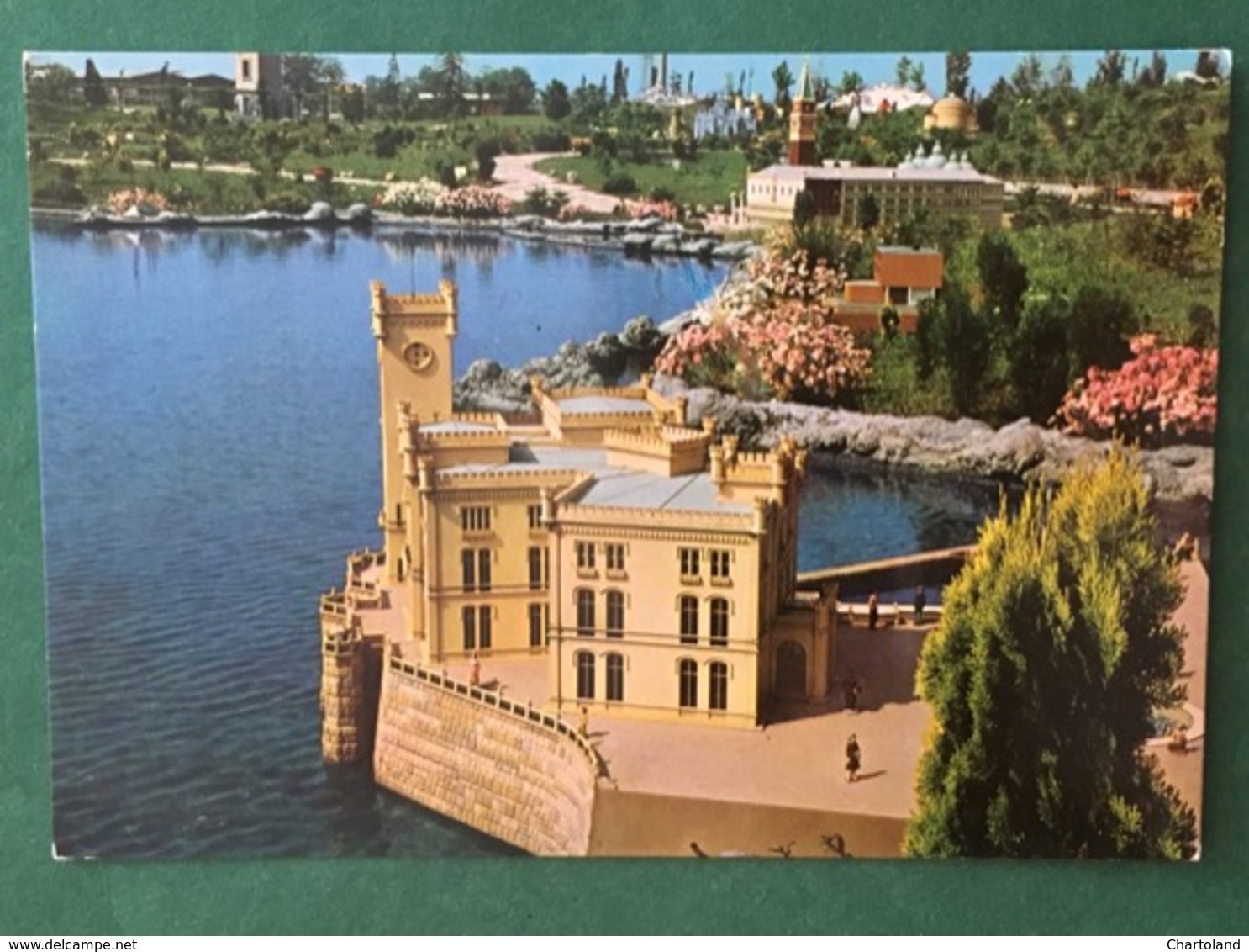 Cartolina Minitalia - Castello Di Miramare - Trieste - 1970 Ca. - Bergamo