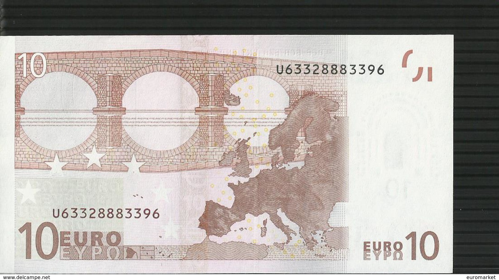 10 EURO FRANCE L044 G4 UNC TRICHET ERROR - FAUTE - 10 Euro