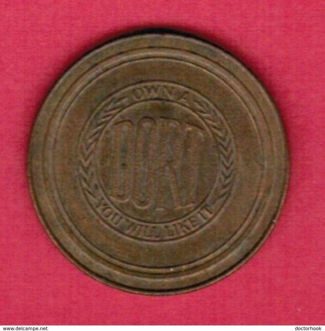 FRANKLIN MINT---SUNOCO---1915 DORT ROADSTER Token  (T-32) - Other & Unclassified