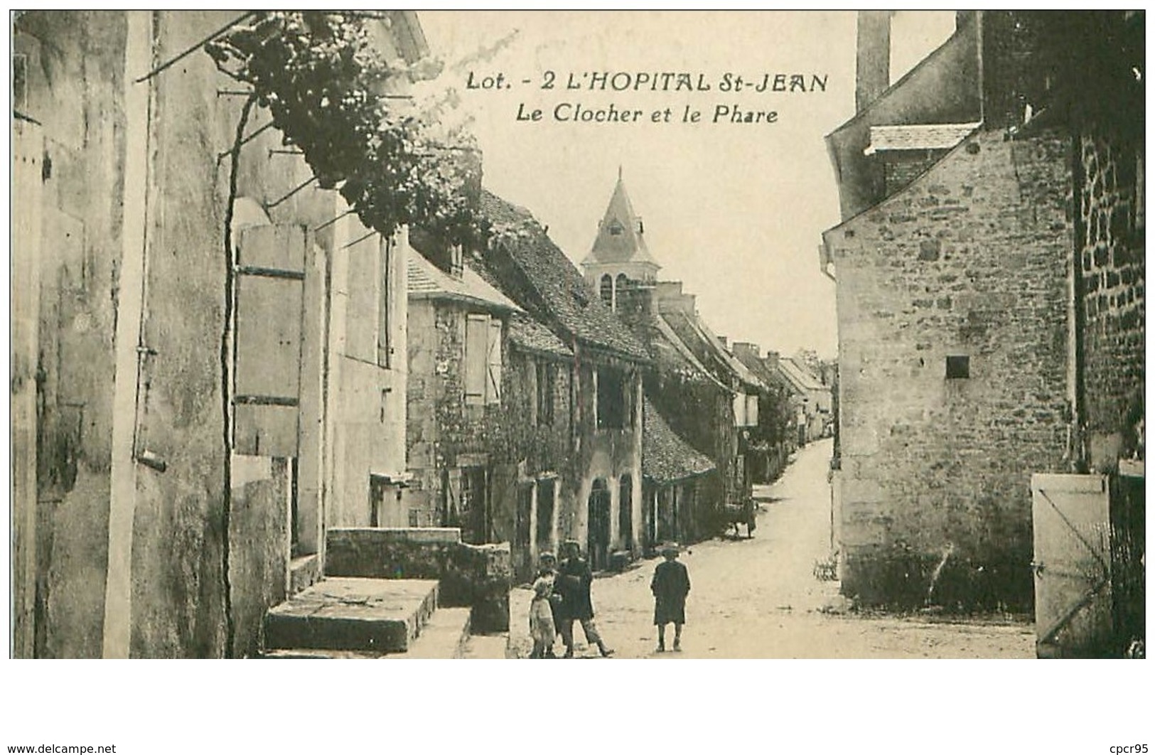 46.L'HOPITAL SAINT JEAN.N°21720.LE CLOCHER ET LE PHARE - Autres & Non Classés