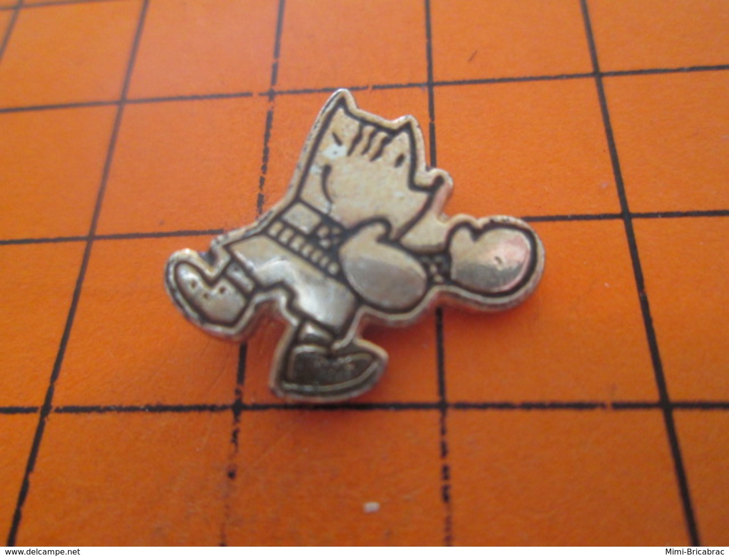 310B PIN'S PINS / Rare Et De Belle Qualité ! / Thème JEUX OLYMPIQUES / BARCELONA 1992 MASCOTTE BOXE - Jeux Olympiques