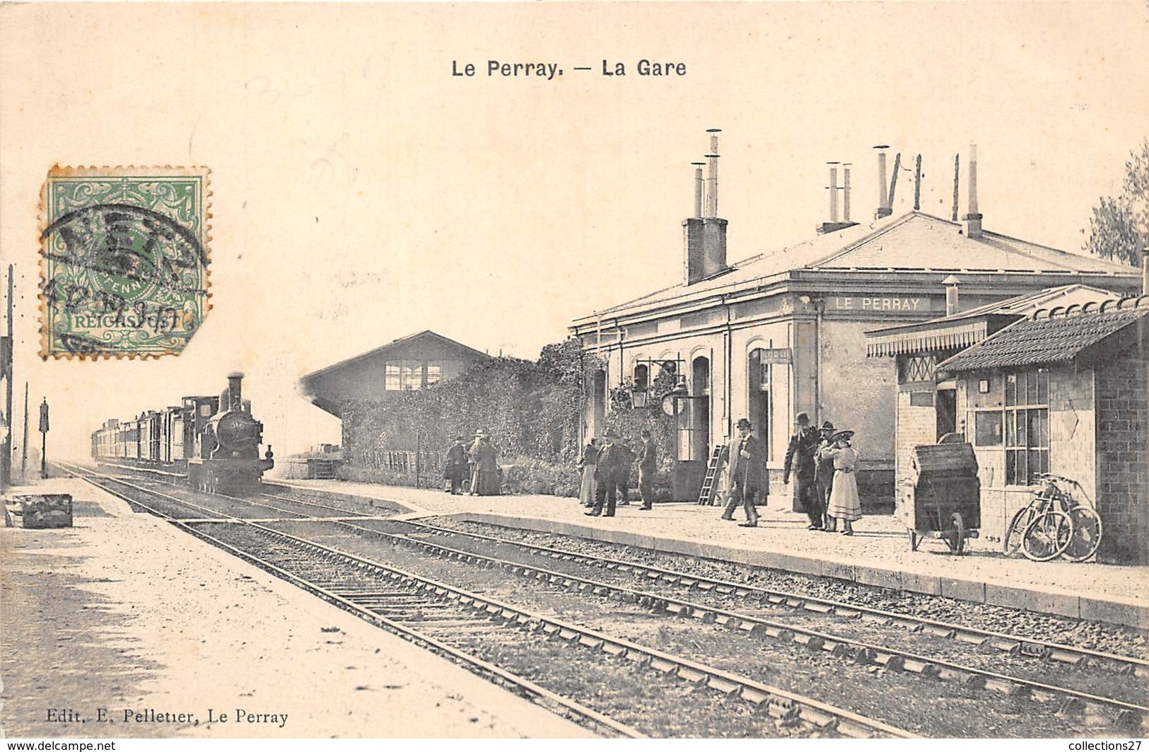 78-LE-PERRAY- LA GARE - Le Perray En Yvelines