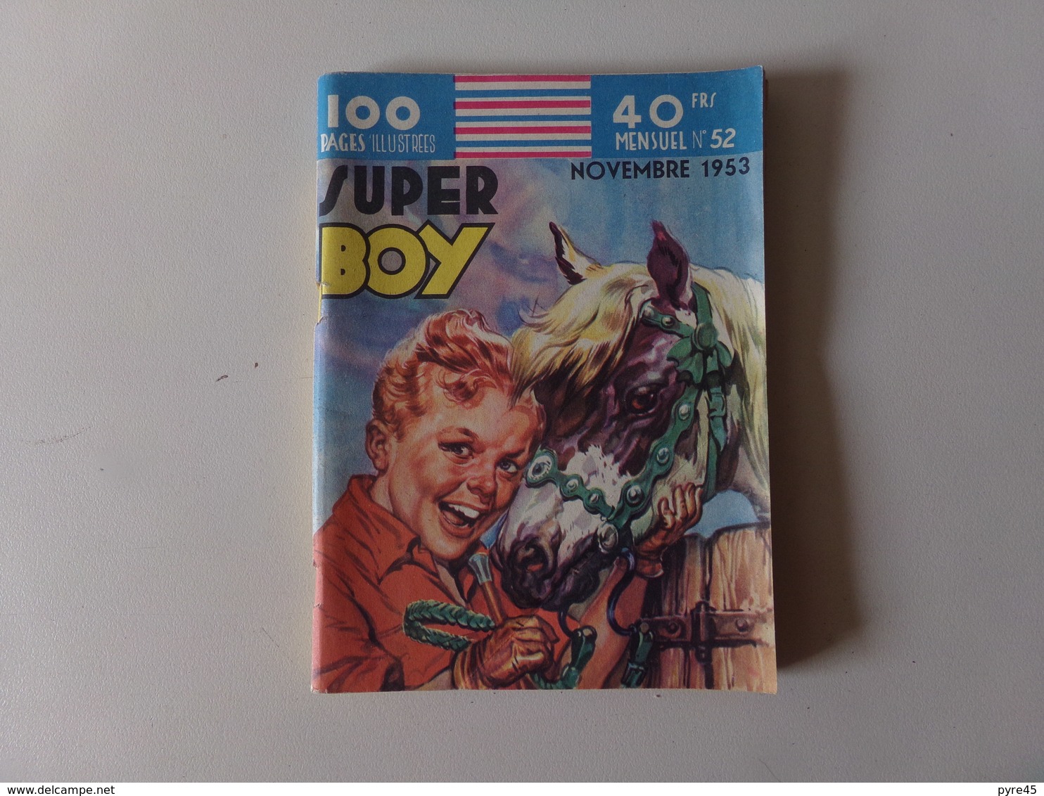 " Super Boy " Mensuel N° 52, Petit Format, 1953 - Autres & Non Classés