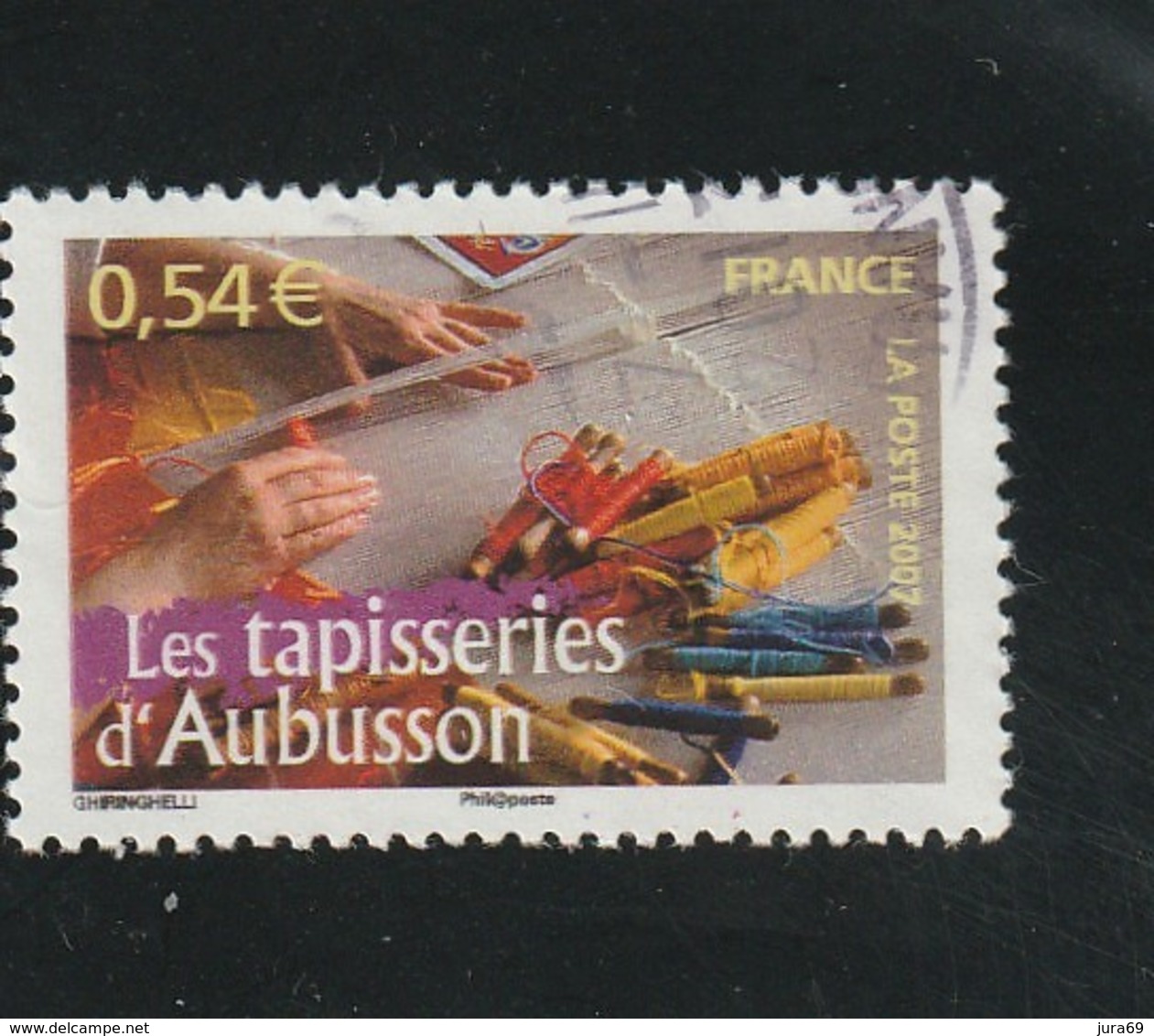 France Oblitéré  2007   N°  4098    Portrait De Région.  La Tapisserie D'Aubusson - Oblitérés