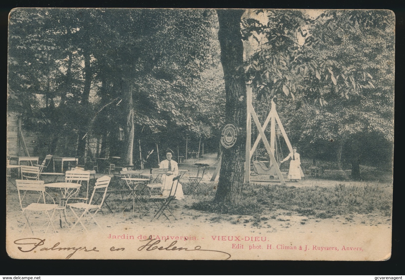 VIEUX DIEU - OUDE GOD == JARDIN DE L'ANTVERPIA - Mortsel