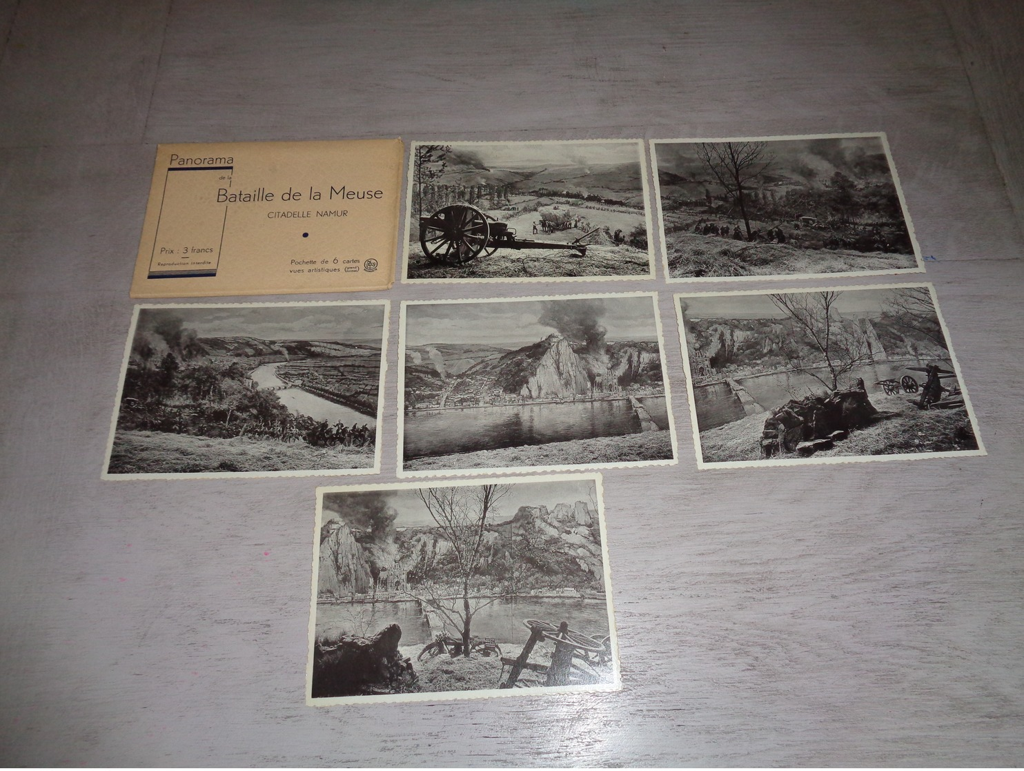 Namur  Citadelle   Bataille De La Meuse  - Carnet Avec 6 Cartes Postales - Namen