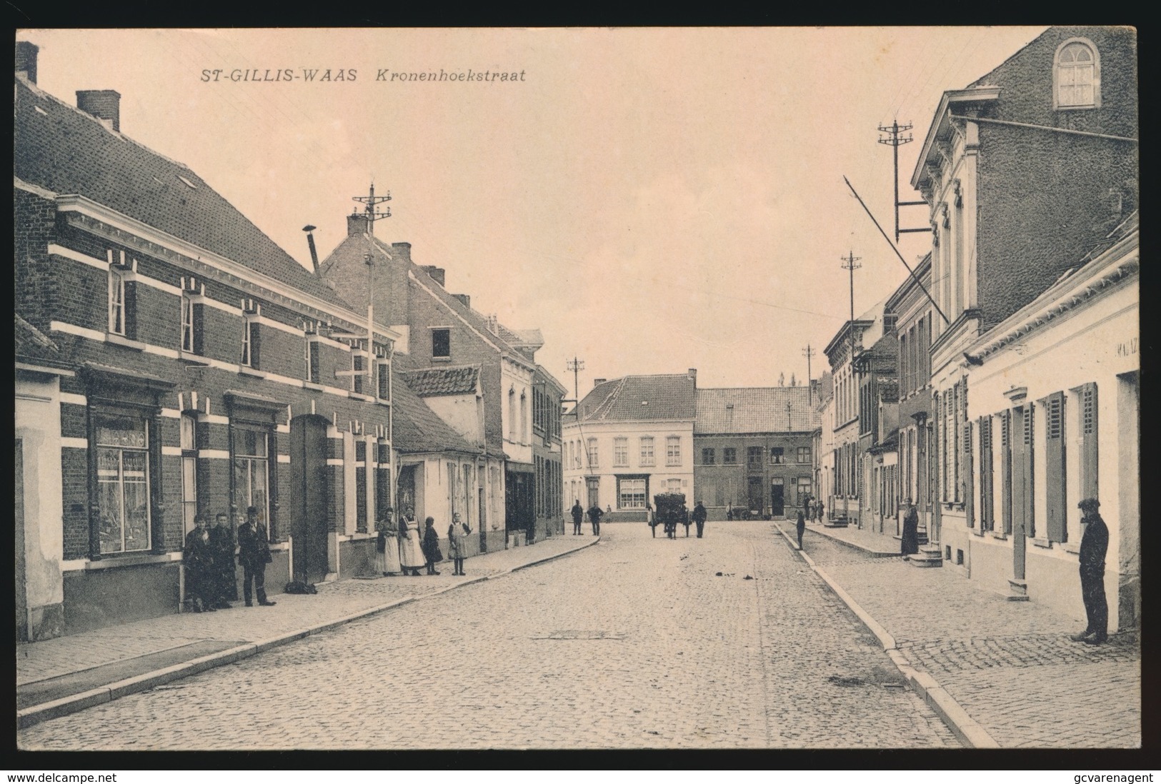 SINT GILLIS WAAS  - KRONENHOEKSTRAAT - Sint-Gillis-Waas