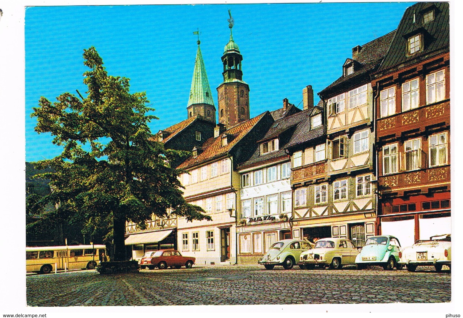 KARMANN-71   GOSLAR With KARMANN GHIA CONVERTIBLE And BMW Isetta - Autres & Non Classés