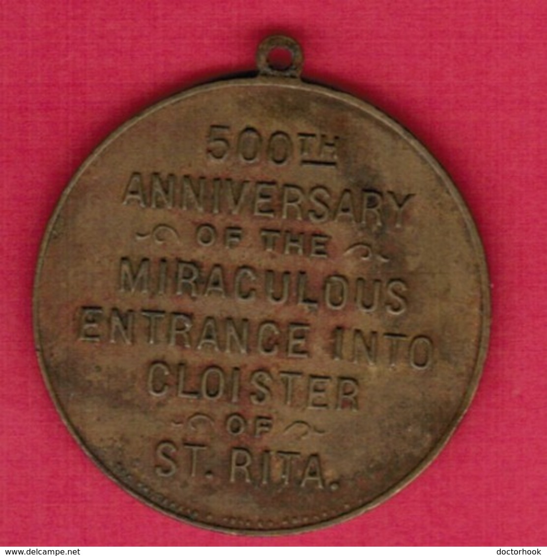 U.S.A.   1913 CHURCH Of ST.RITA MEDAL---CHICAGO (T-39) - Other & Unclassified