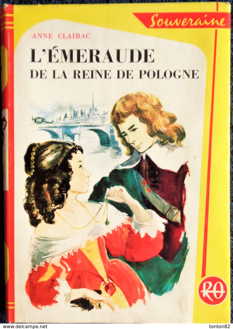 Anne Clairac - La Robe D'Émeraude - Bibliothèque Rouge Et Or N° 637 - ( 1963 ) . - Bibliotheque Rouge Et Or