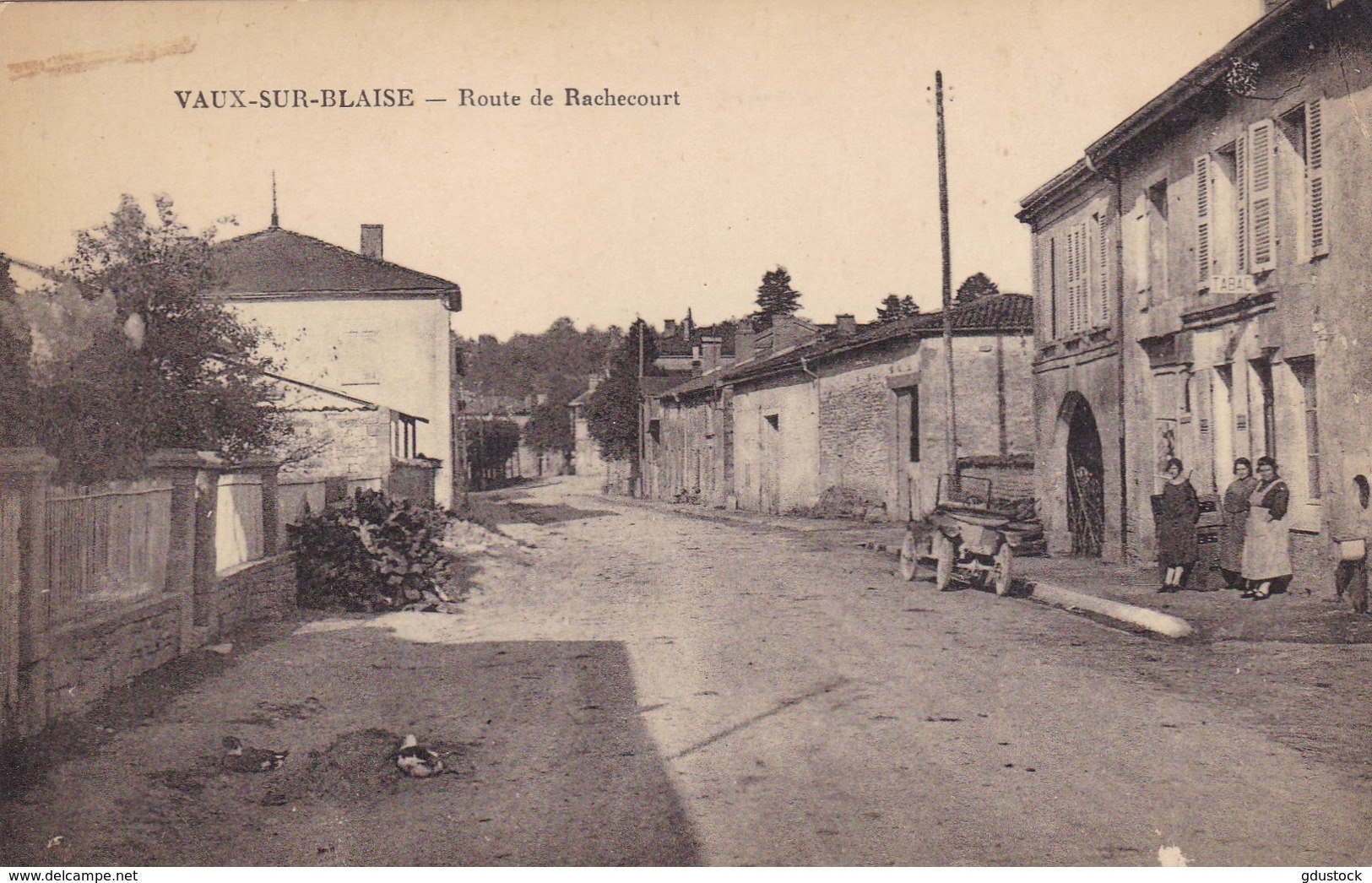 Haute-Marne - Vaux-sur-Blaise - Route De Rachecourt - Autres & Non Classés