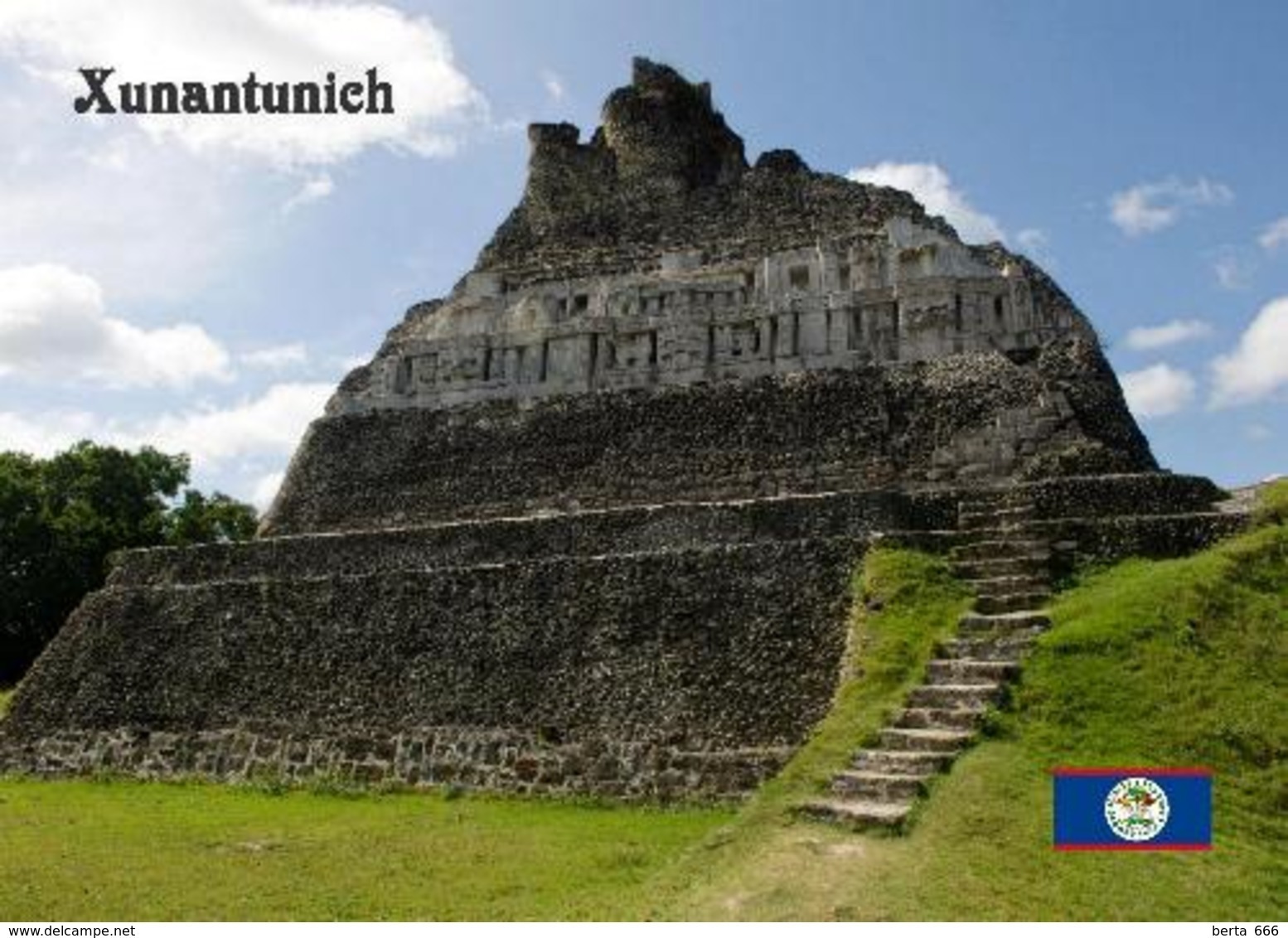 Belize Xunantunich Maya Site New Postcard - Belize