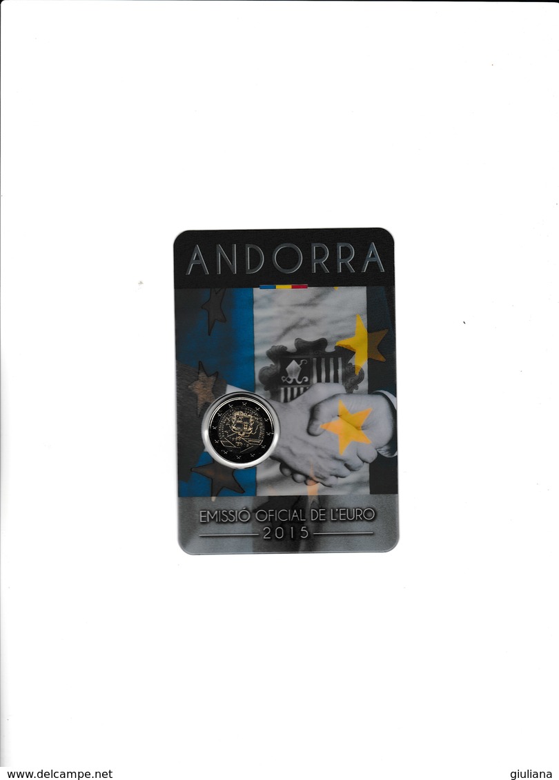 Andorra 2015 - 25^ Dell'accordo Doganale Con La UE, In Folder - Andorra