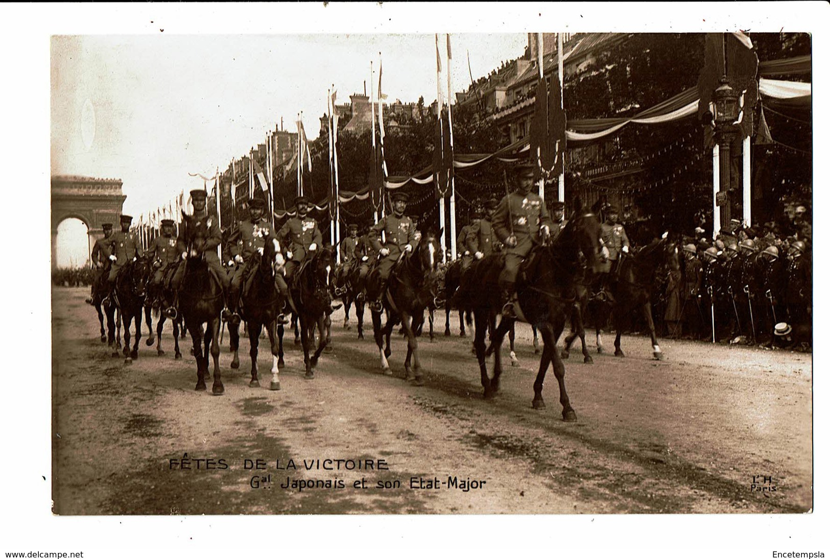 CPA- Carte Postale - FRANCE - Paris-Fête De La Victoire -Général Japonais Et Son Etat Major-1919 - VM5069 - Altri & Non Classificati