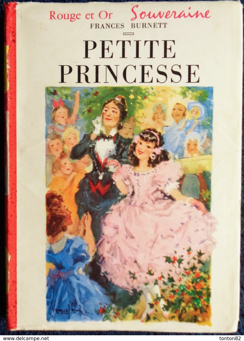 Frances Burnett  - Petite Princesse - Bibliothèque Rouge Et Or - ( 1951 ) . - Bibliothèque Rouge Et Or