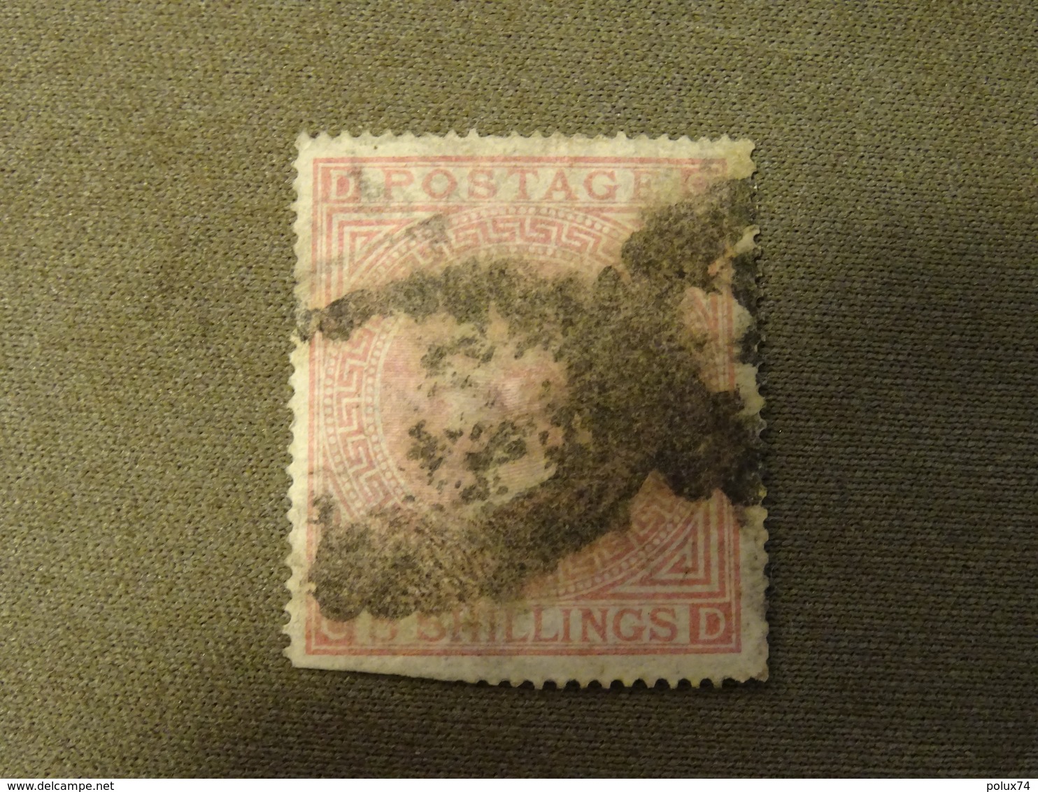 GRANDE-BRETAGNE  1867-82   5 Shillings - Usati
