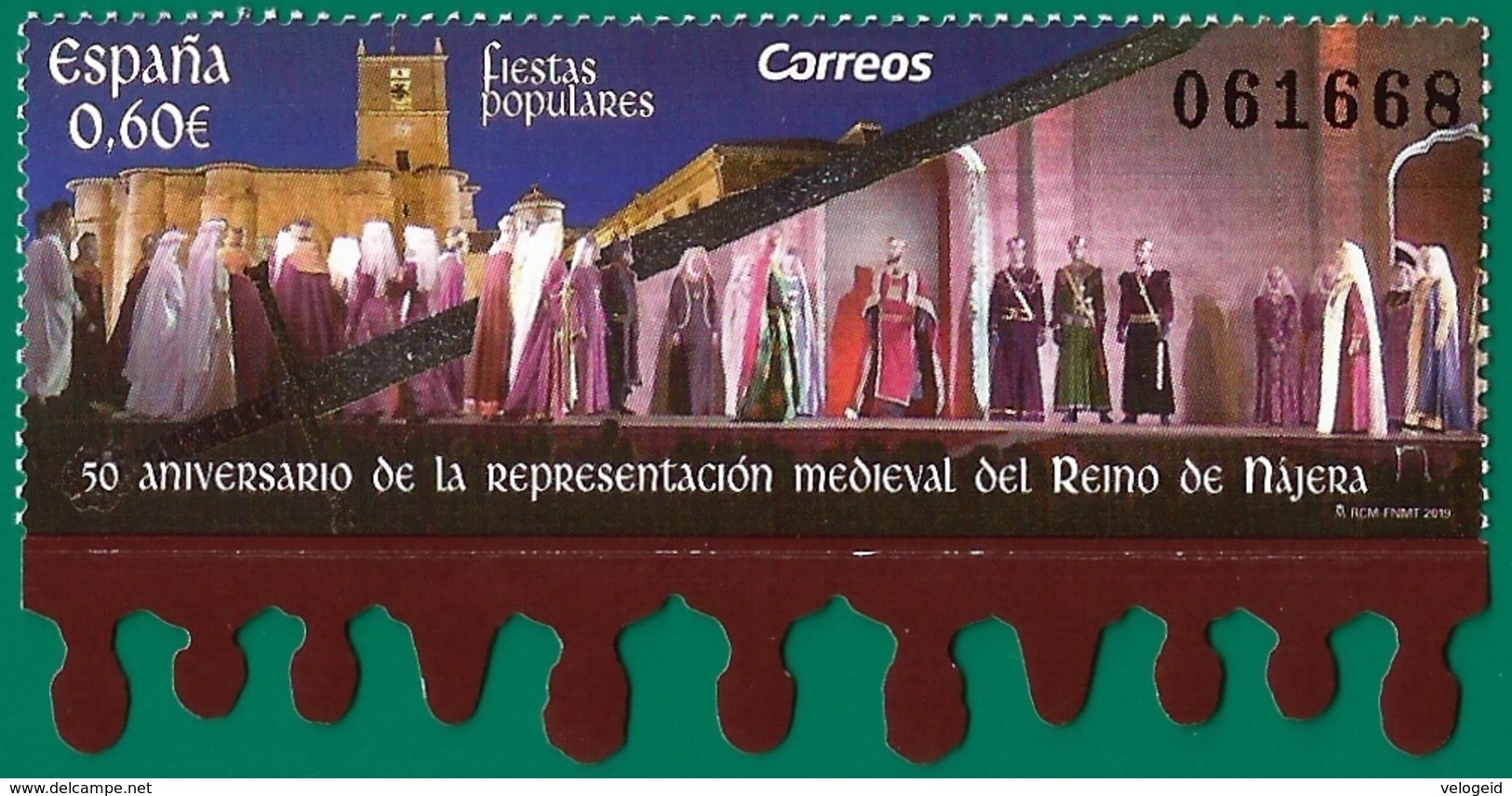 España. Spain. 2019. 50 Aniv. De La Representación Medieval Del Reino De Nájera - Nuevos