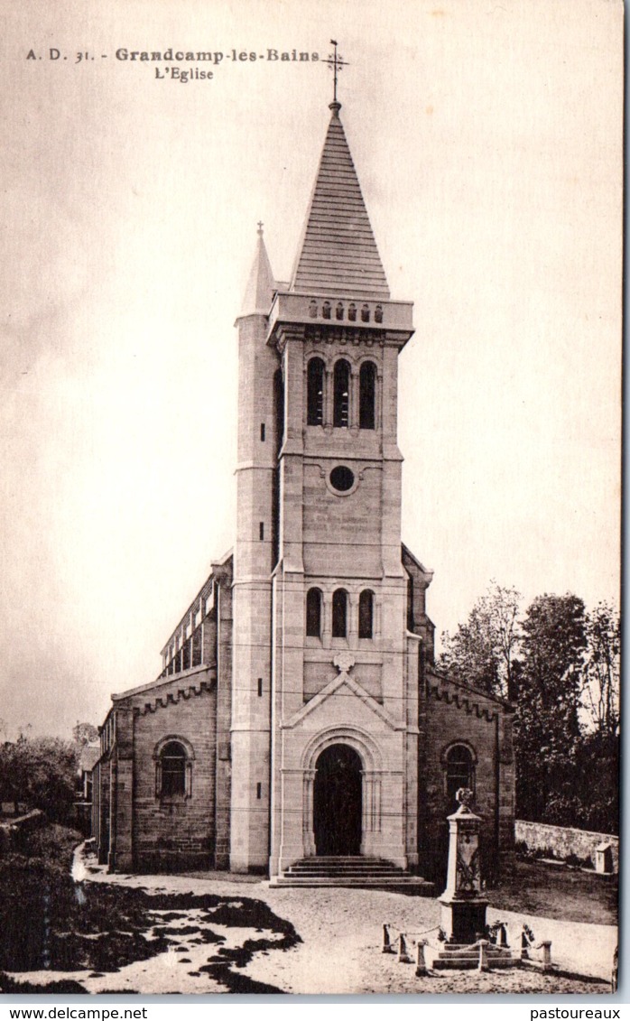 14 GRANDCAMP MAISY - L'église - Altri & Non Classificati