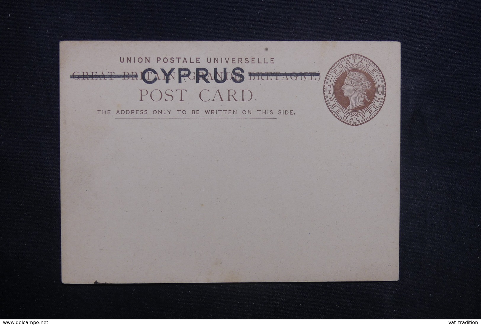 CHYPRE - Entier Postal Surchargé Non Circulé - L 36898 - Cipro (...-1960)