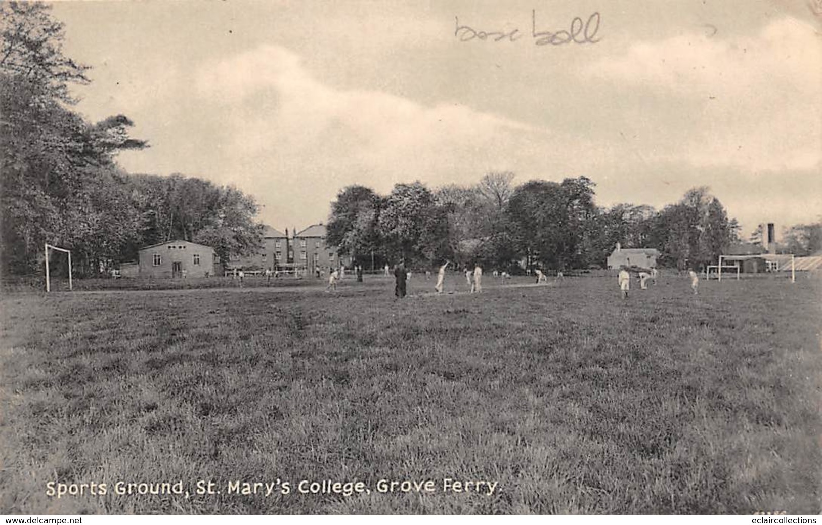 Sport. Autre.   Base Ball.       St Mary's Collège, Grove Ferry    (voir Scan) - Autres & Non Classés