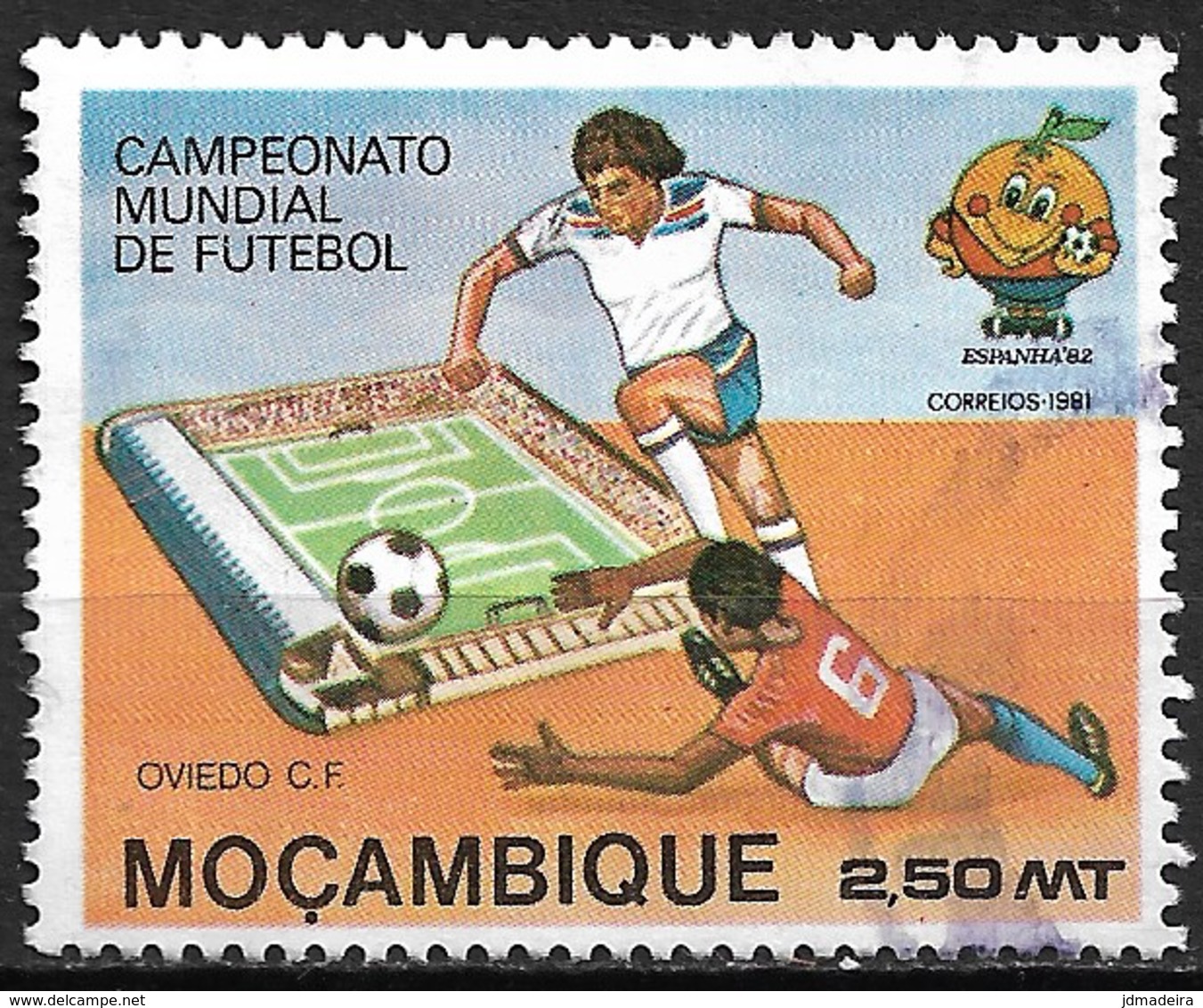 Mocambique – 1981 Football World Championship 2,50 Meticais - Mozambique