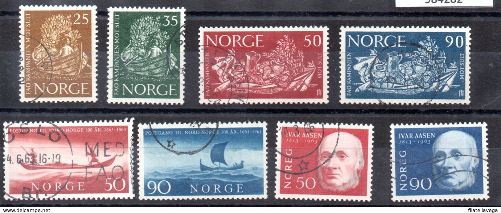 Series De Noruega N ºYvert 452 A 459 O Valor Catálogo 11.5€ OFERTA (OFFER) - Usados