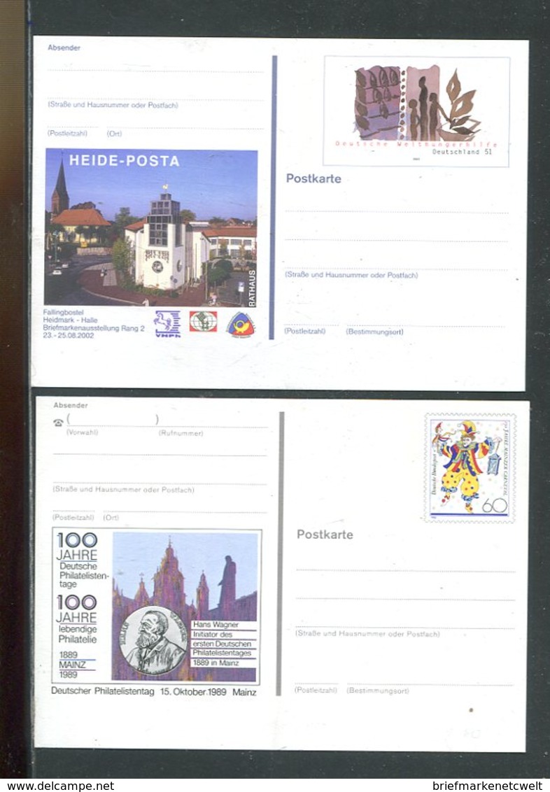 Deutschland / Int. Lot Mit 12 Postkarten ** (21040) - Lots & Kiloware (max. 999 Stück)