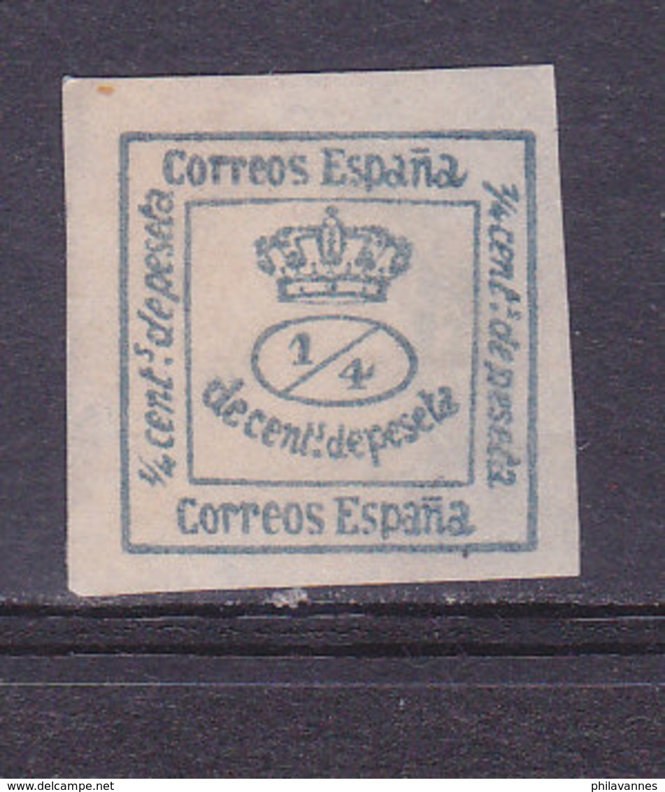 ESPAGNE, Royaume, Couronne Royale,  N° 129, Cote 2.5€( ES190801/6.2) - Used Stamps