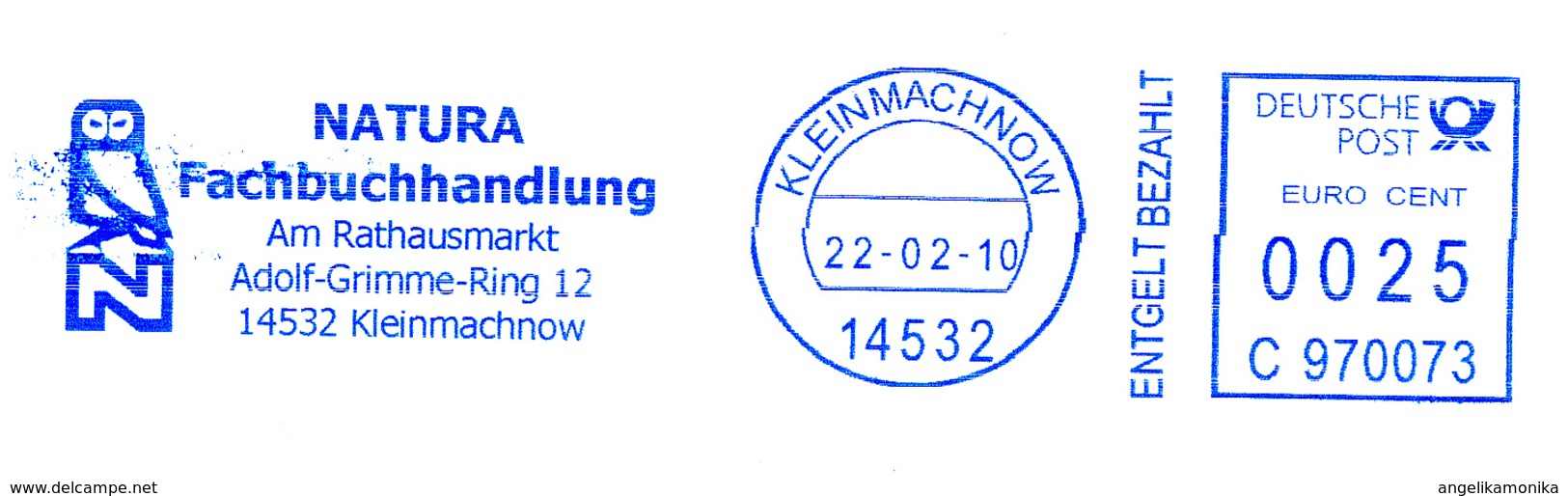 Freistempel 7151 Eule Fachbuchhandlung - Franking Machines (EMA)