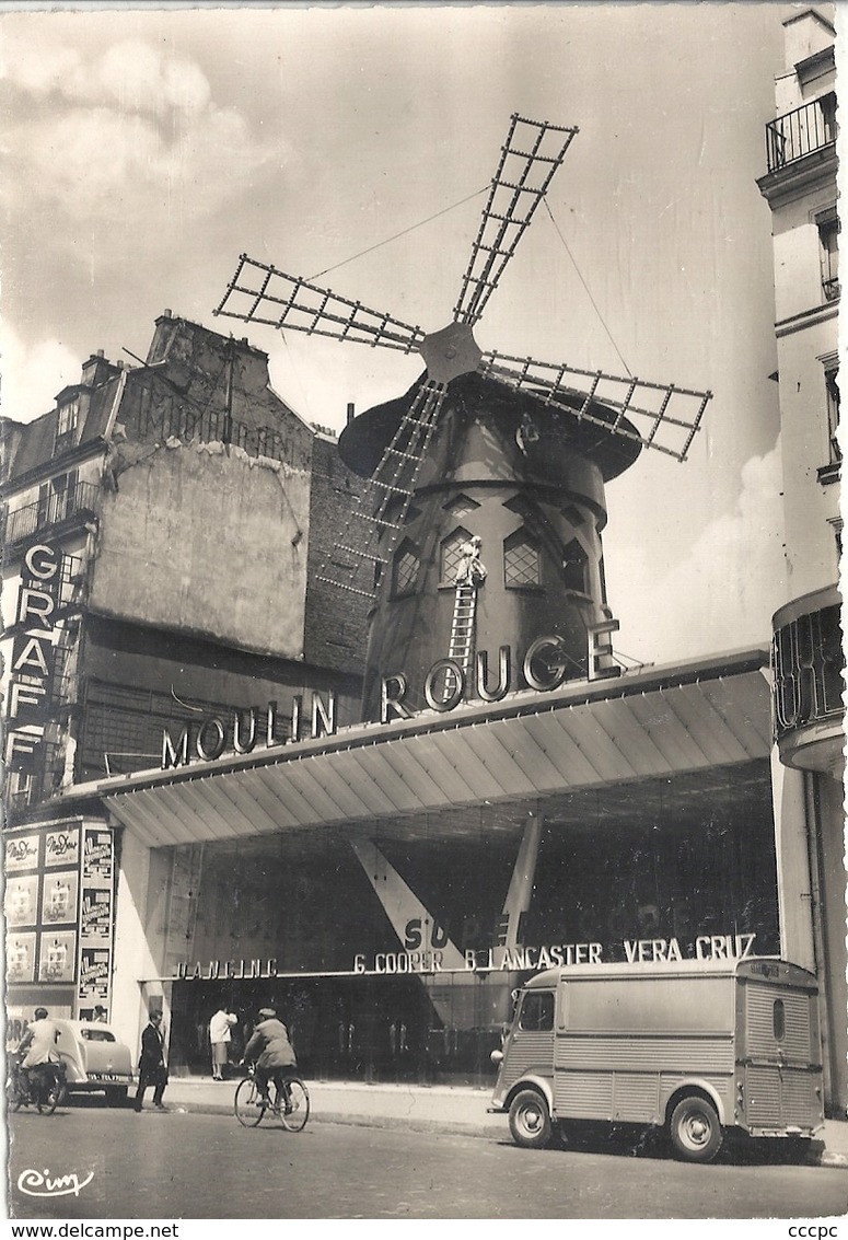 CPSM Paris Le Moulin Rouge - Arrondissement: 18