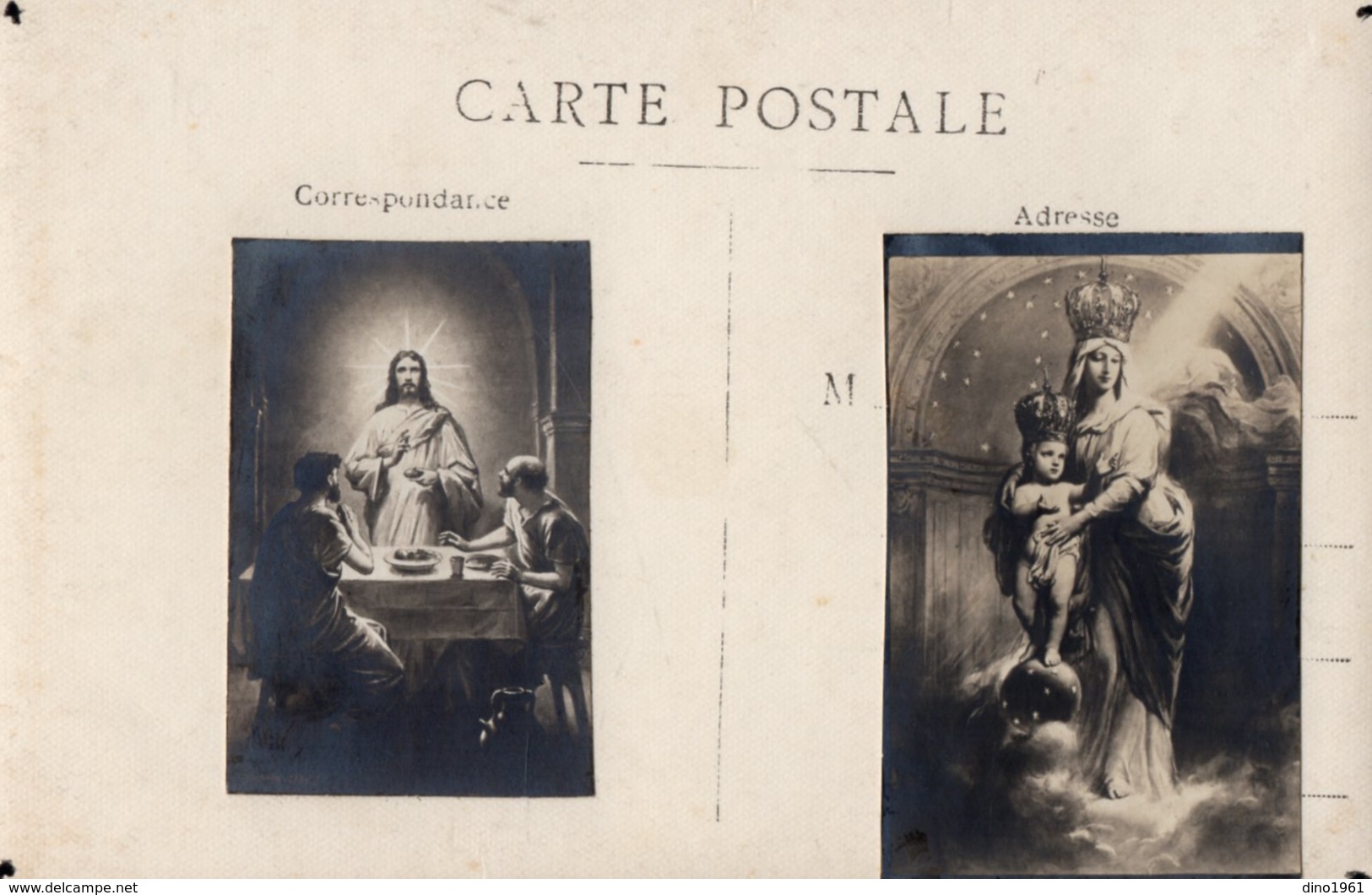 CPA 2720 - Religion - Carte - Photo - Curé / Prêtre Catholique - Fotografia