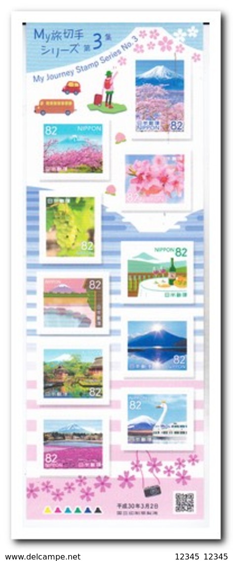 Japan 2018, Postfris MNH, My Journey - Ongebruikt