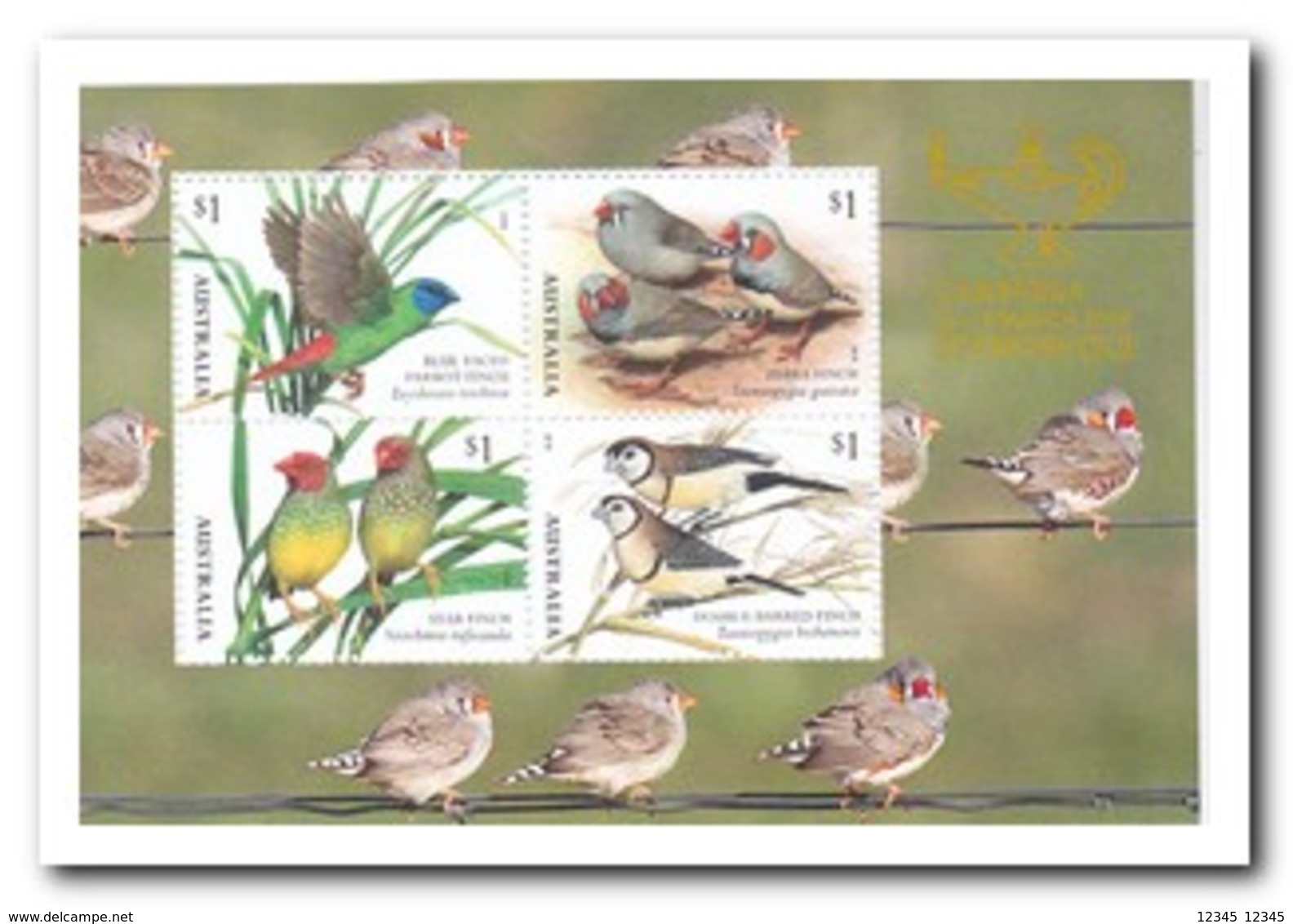 Australië 2018, Postfris MNH, Birds - Maleisië (1964-...)