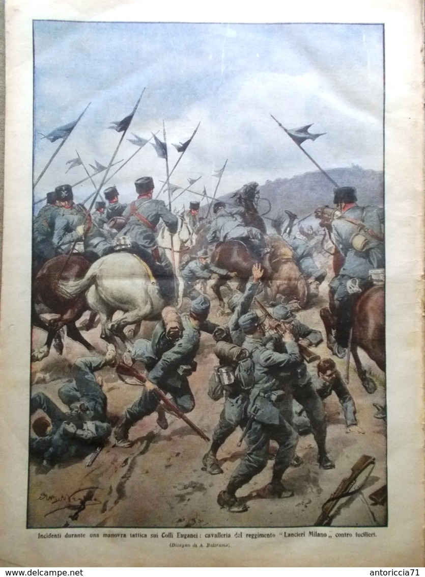 La Domenica Del Corriere 20 Dicembre 1914 WW1 Guerra In Prussia Tedeschi Fiandra - War 1914-18