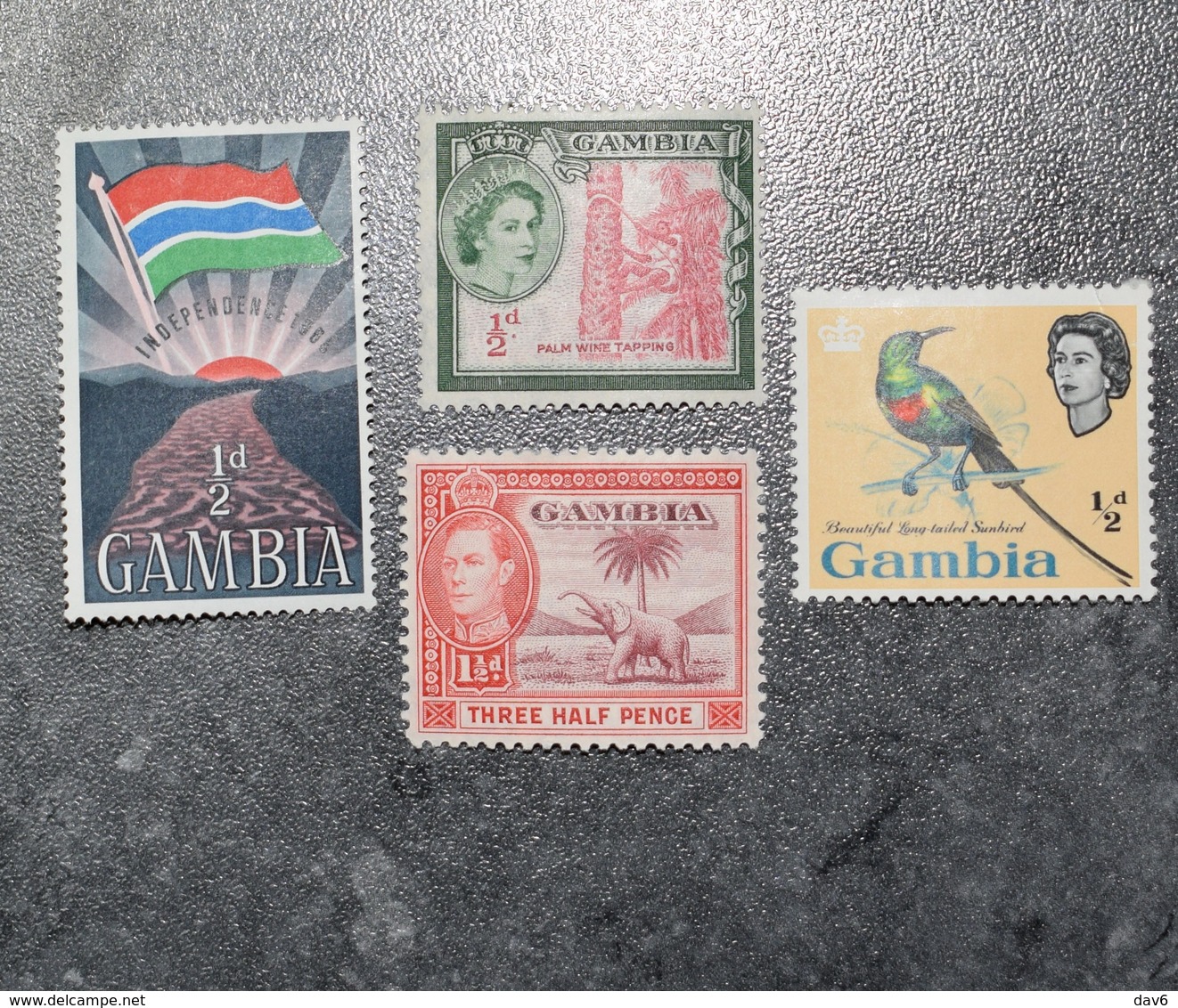 GAMBIA  STAMPS  1938 53 63 65    MINT  ~~L@@K~~ - Gambia (...-1964)