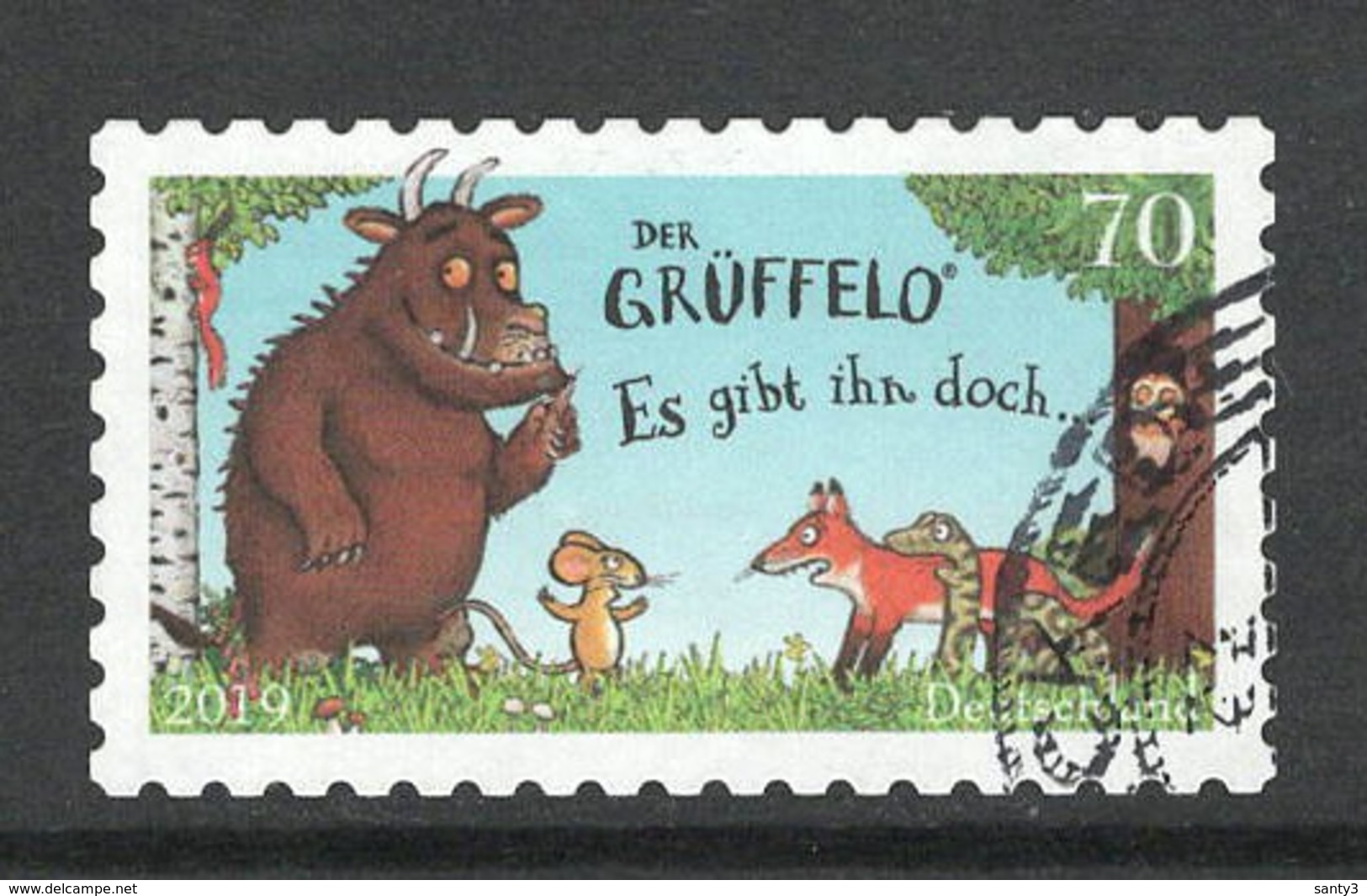 Duitsland, Mi 3452 Jaar 2019, Zelfklevend,  Gestempeld - Used Stamps