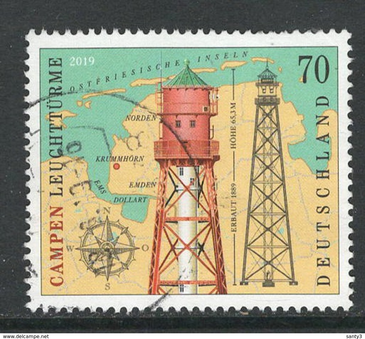 Duitsland, Mi 3465 Jaar 2019,  Gestempeld - Used Stamps