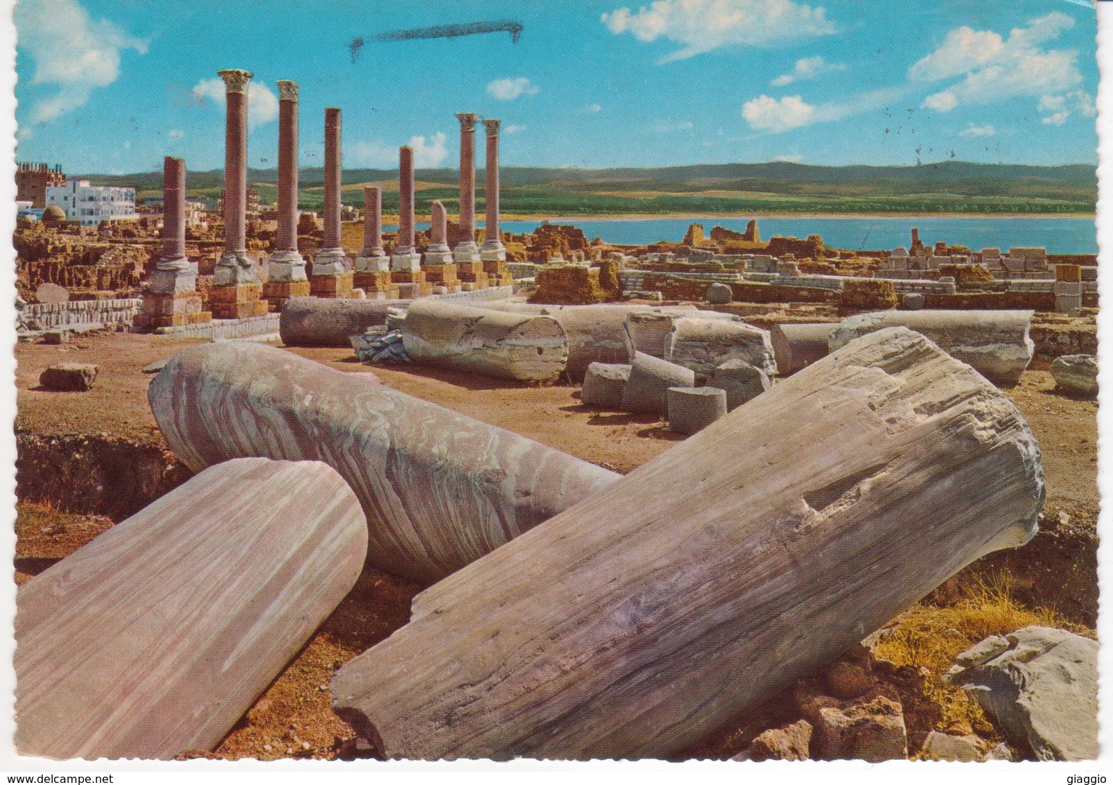 °°° 13515 - LIBAN - THE RUINS OF TYRE (SOUR) - 1967 With Stamps °°° - Libano