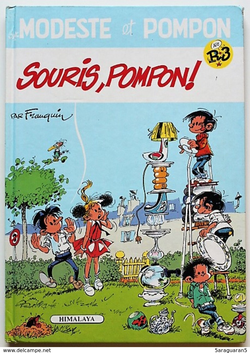 BD MODESTE ET POMPON - R3 - Souris, Pompon ! - EO 1990 - Modeste Et Pompon