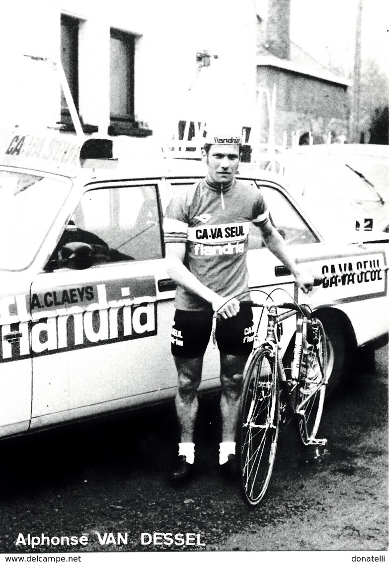 VAN DESSEL Alphonse BEL (Tongrinne (Namur), 6-2-'56) 1979 Flandria - Ca-Va Seul - Sunair - Cyclisme